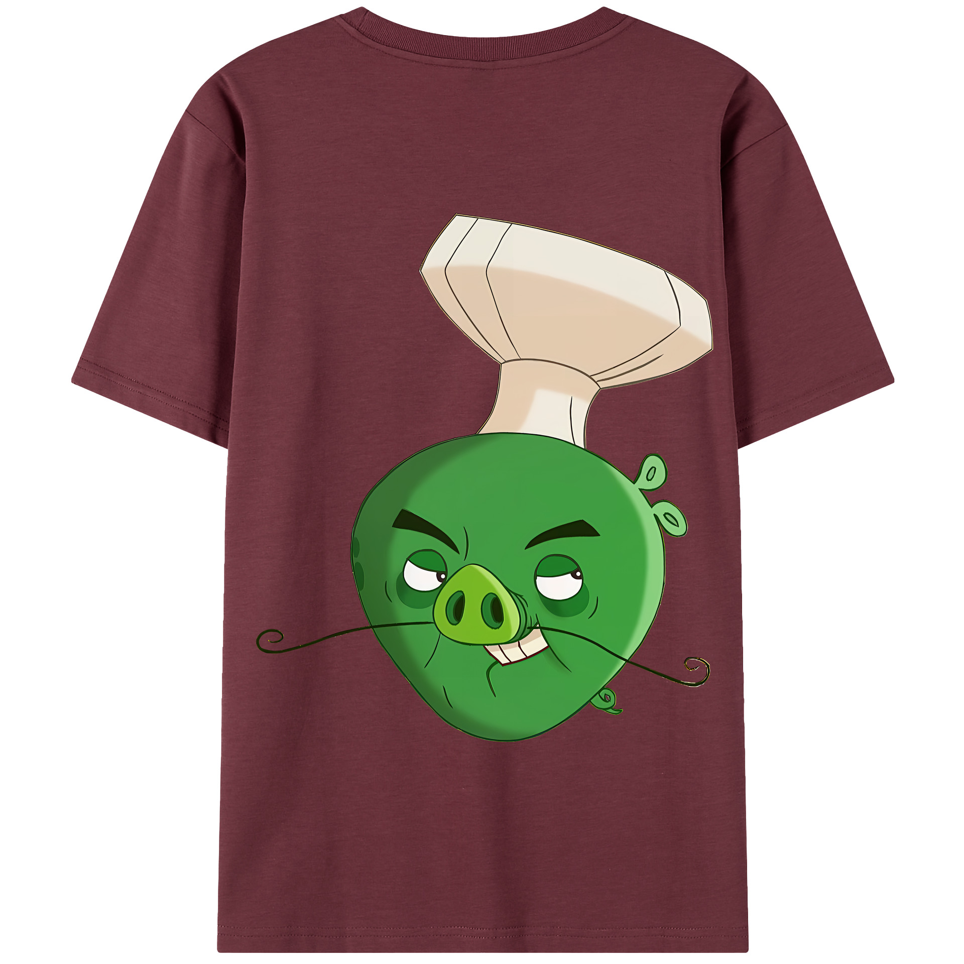 （画像用） Angry Birds アングリーバード 綿100％半袖Tシャツ（背面プリント）